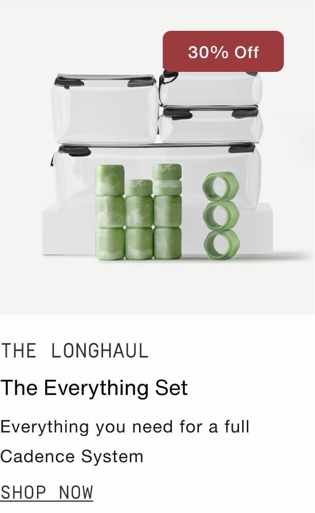 Click to shop The Everything Set at 30% off.