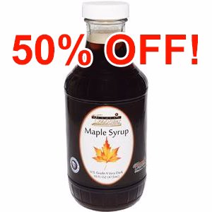 Image of Very Dark Maple Syrup - 16 oz.