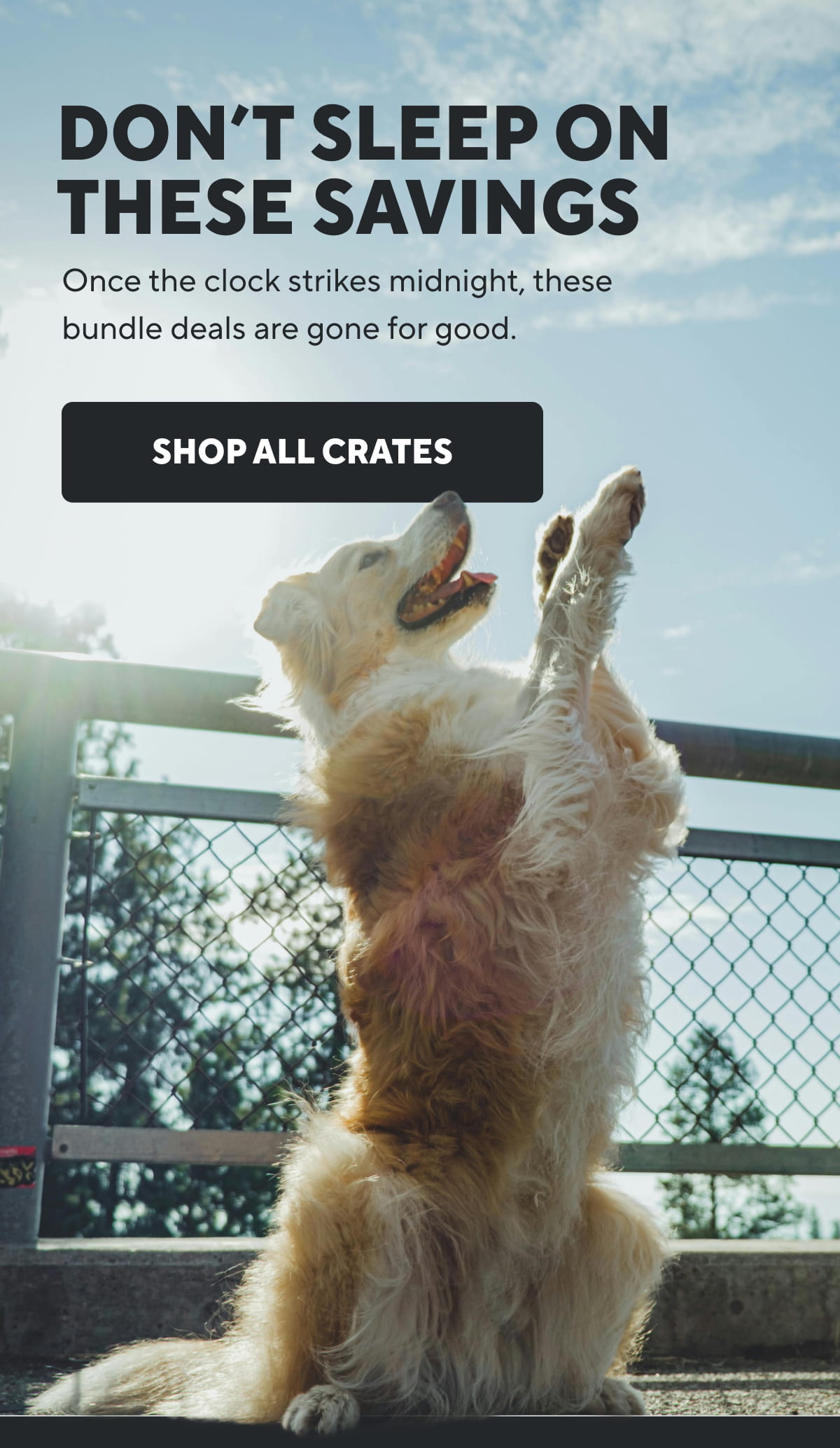 Don’t Sleep On These Savings | Shop All Crates