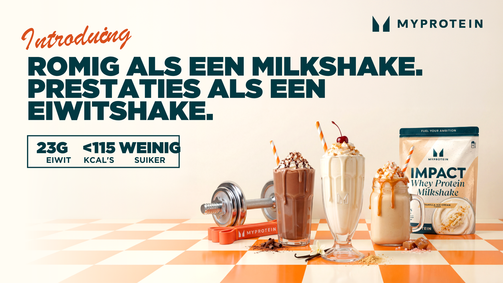 Impact Whey Protein Milkshake