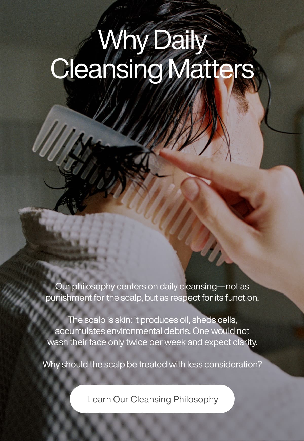 Why daily cleansing matters | [LEARN OUR CLEANSING PHILOSOPHY]
