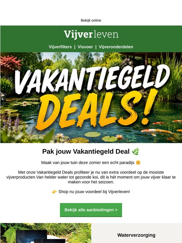 Pak jouw Vakantiegeld Deal!💸