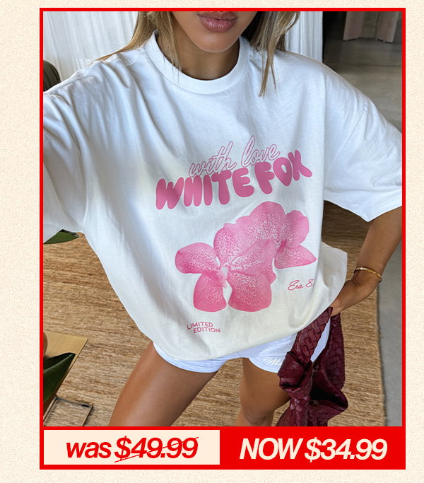 WITH LOVE ALWAYS OVERSIZED TEE