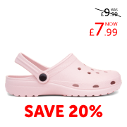 shoezone Womens Nude Slip On EVA Clog