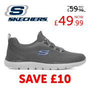 Skechers Summits Tallow Mens Charcoal Trainer