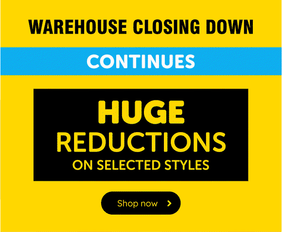 Warehouse closing down!