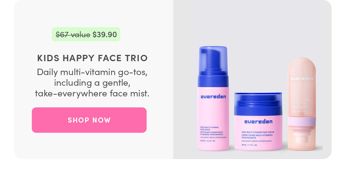Kids Happy Face Trio 