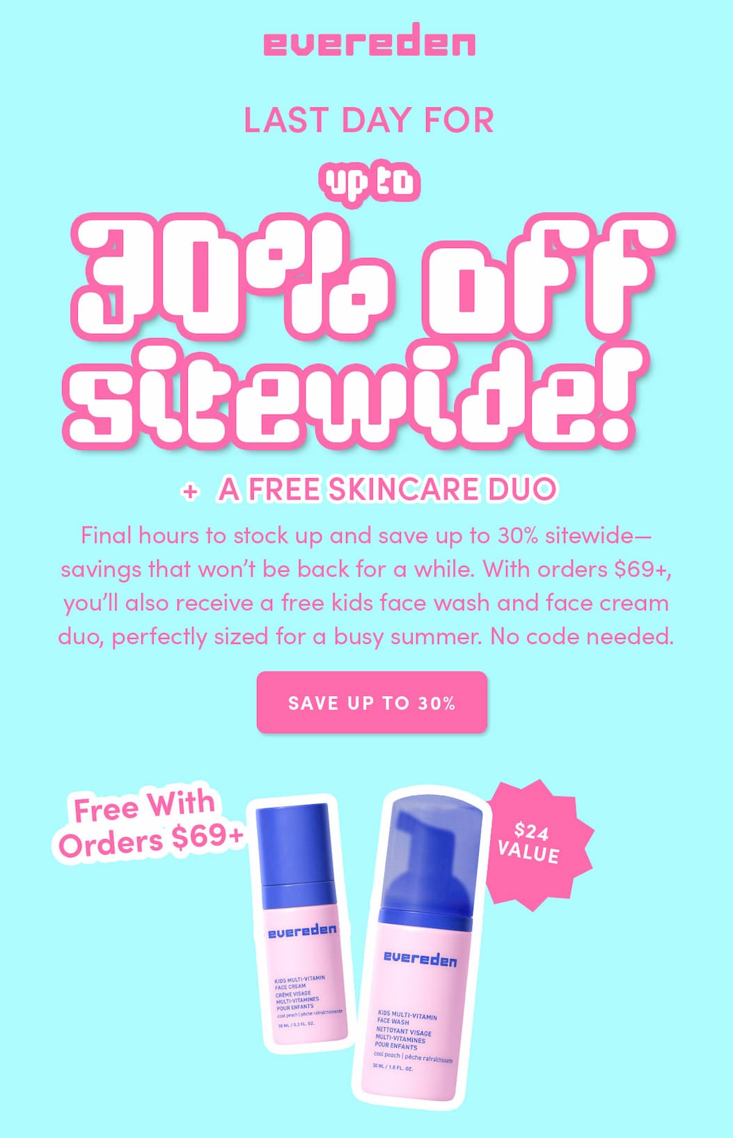 Save Up To 30%