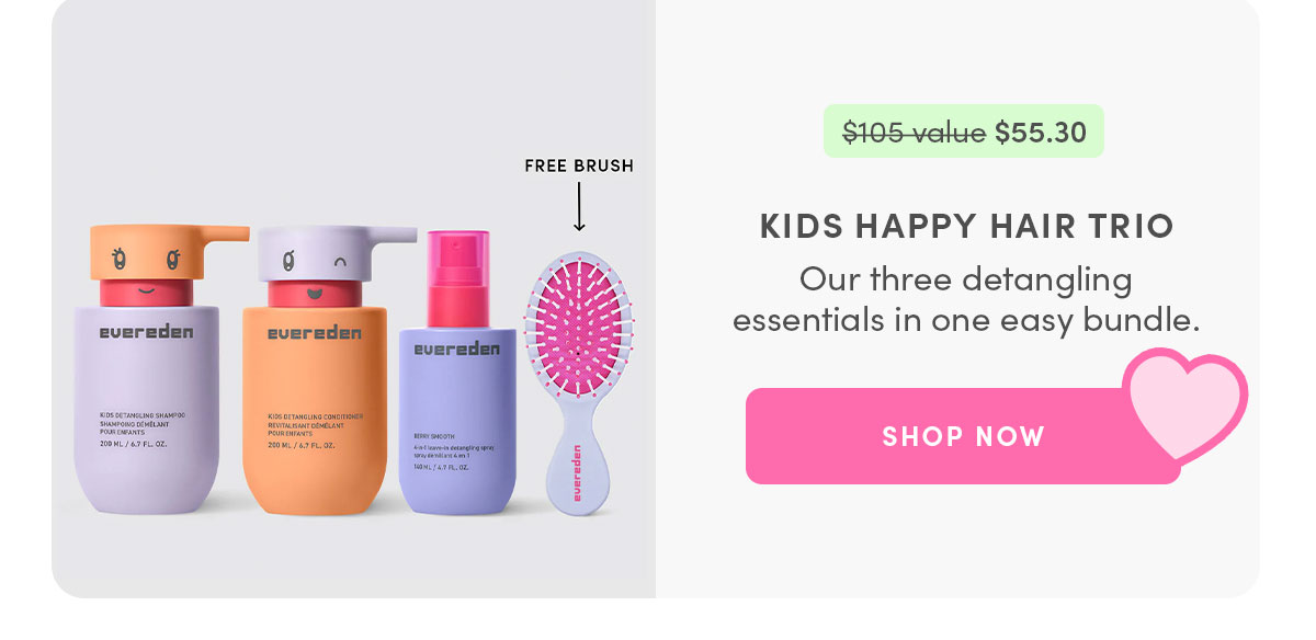 Kids Happy Hair Trio