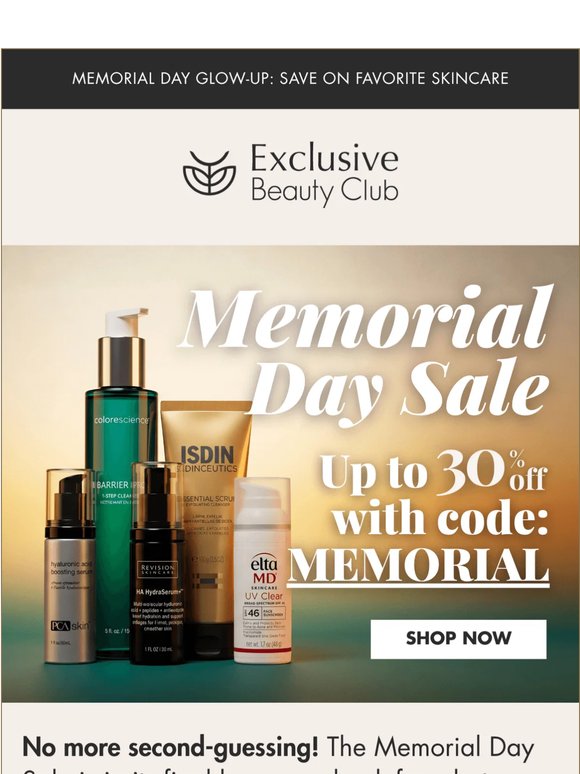 Unlock Memorial Day Deals Before They're Gone! ⏰