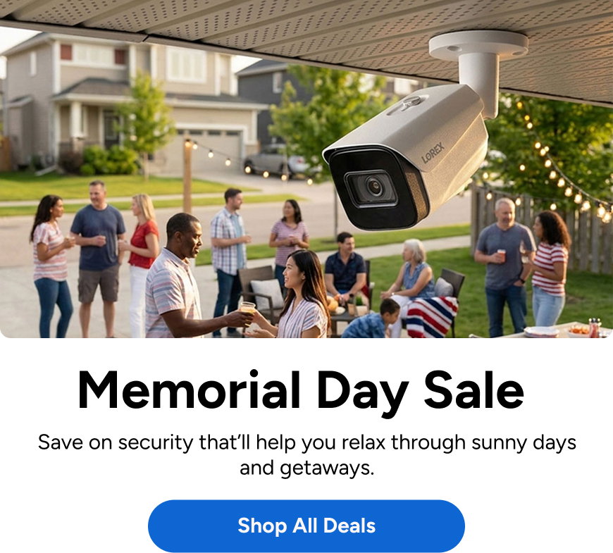 Memorial Day Sale: Save Up to 59% on Smarter Security
