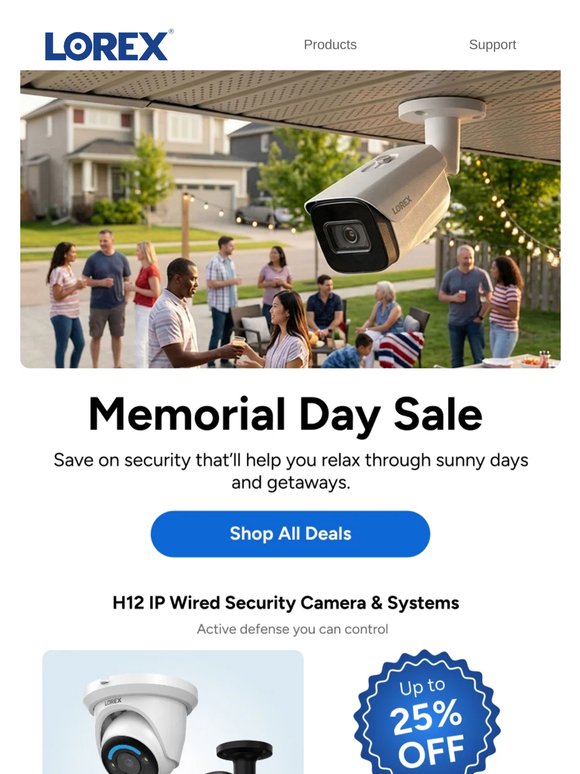 Memorial Day Sale Ends Soon: Save on Smarter Home Security