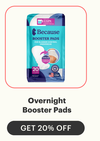 OVERNIGHT BOOSTER PADS