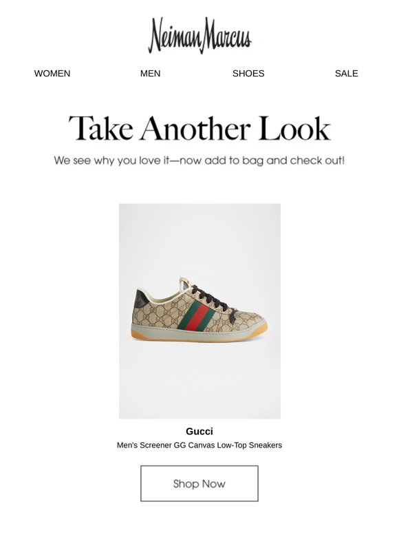 Get your Gucci item before it's gone!