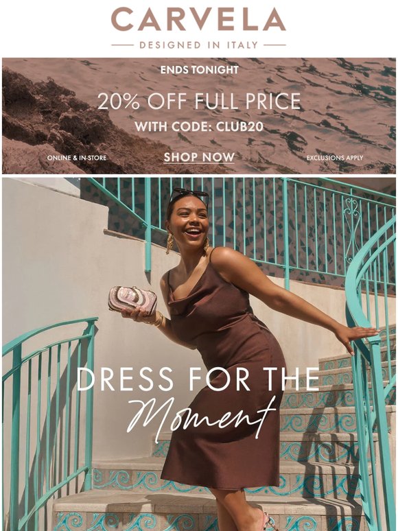 20% Off Ends Tonight