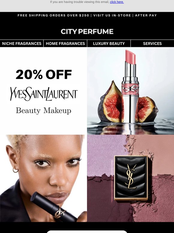 20% Off YSL Beauty Makeup Ends May 31 ✨