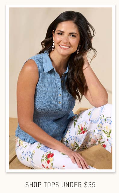Shop Tops Under $35