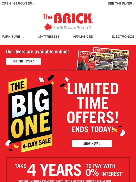 Final Day to Shop 4-Day Deals ⚠️