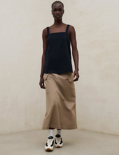 Beige Joy Skirt