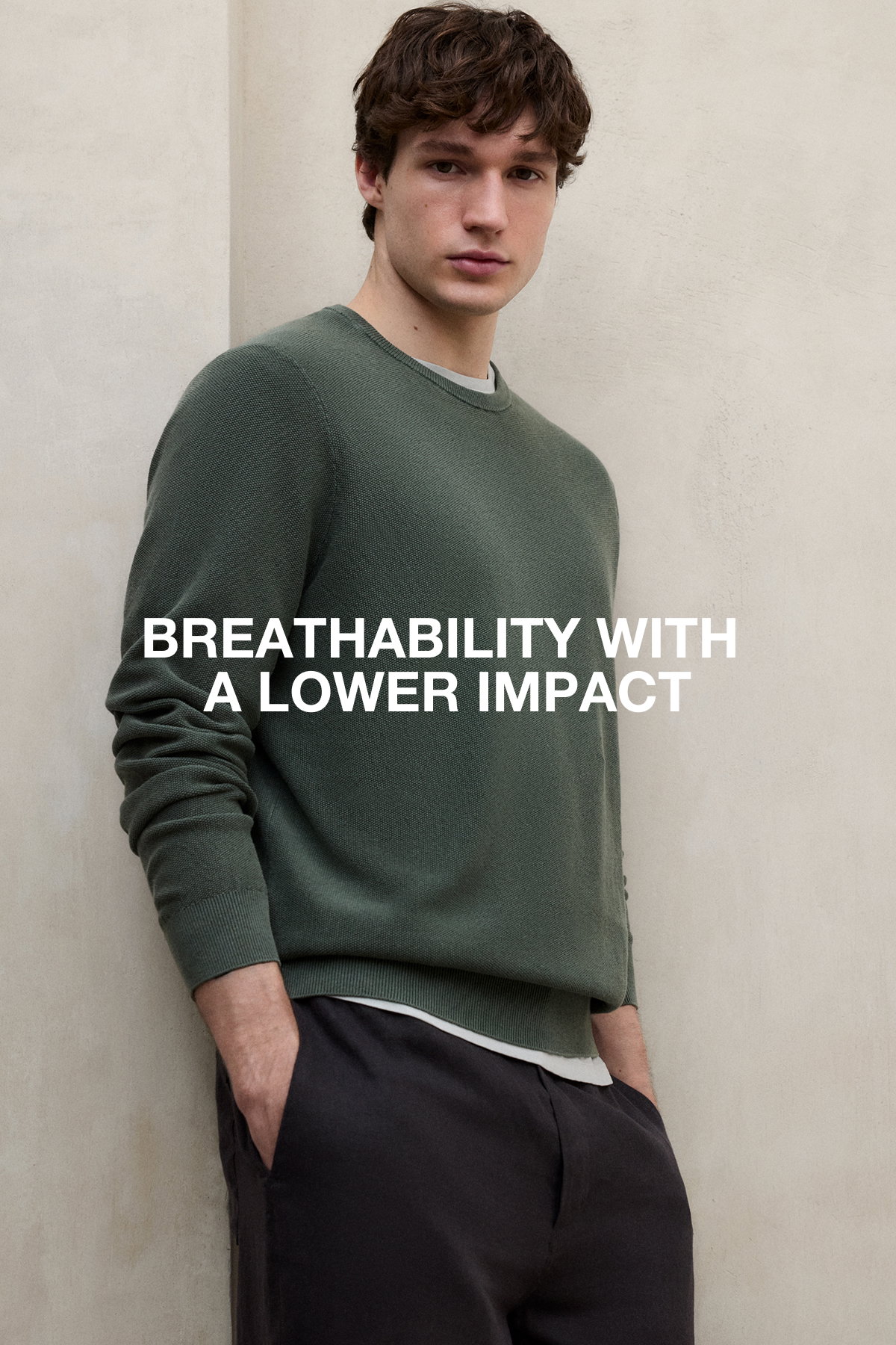 Breathability with a lower impact