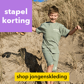 Tot 30% stapelkorting op jongenskleding!