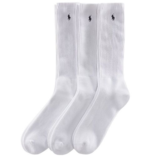 Polo Ralph Lauren Crew Sock 3-Pack - White