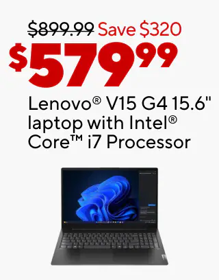 This week only! Memorial Day deals
$579.99 Lenovo V15 G4 15.6