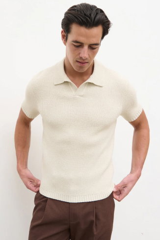 Mason Fine Tape Knit Polo