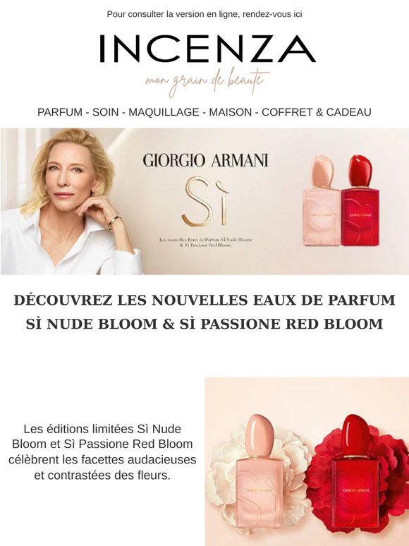 Éditions limitées Sì : le cadeau parfait signé ARMANI