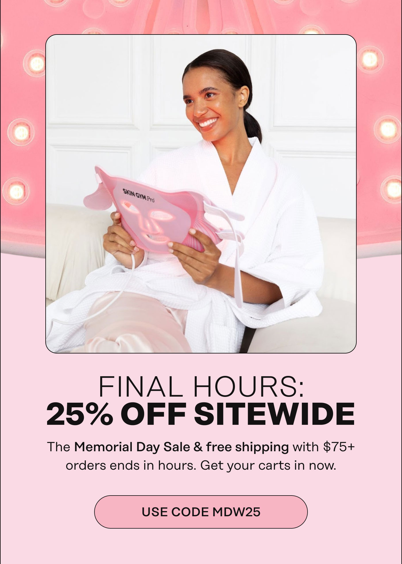 Final Hours: 25% Off Sitewide The Memorial Day Sale & free shipping with $75+ orders ends in hours. Get your carts in now. USE CODE MDW25