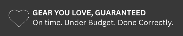 Gear you love guaranteed