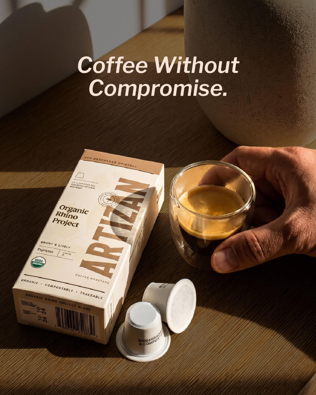 macro of crema