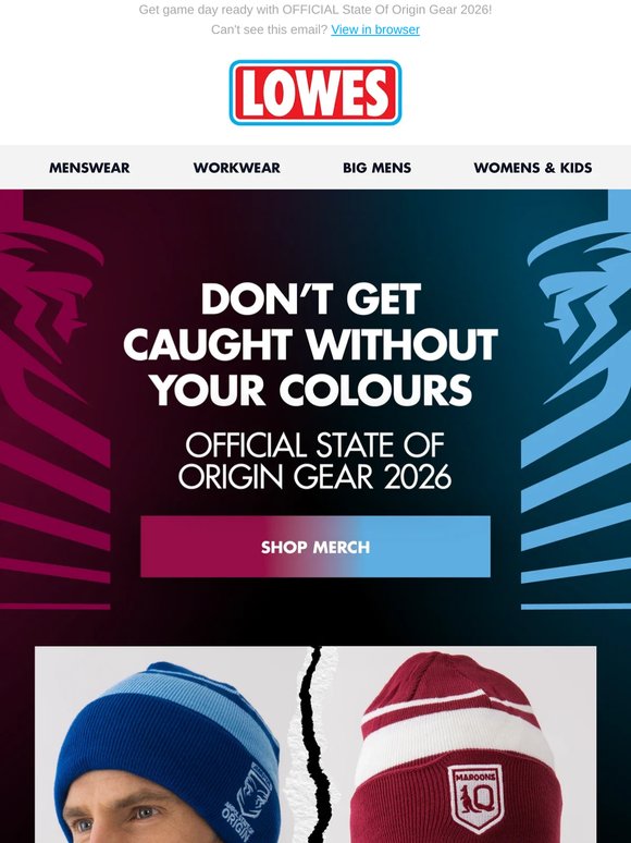 Which team will you support: Blues or Maroons? 🏉