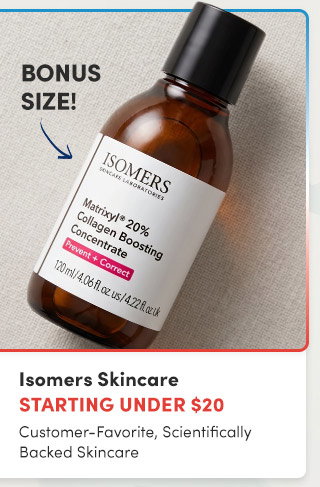 Isomers Skincare | Starting Under $20 | Customer-Favorite, Scientifically Backed Skincare