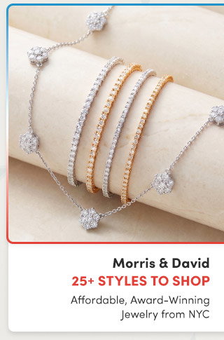 Morris & David | 25+ Styles to Shop | Affordable, Award-Winning Jewelry from NYC