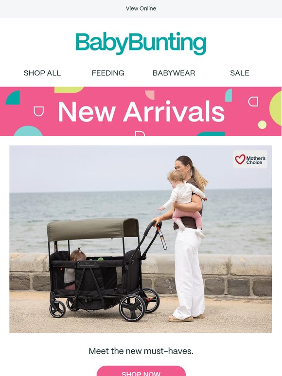 Just landed: the latest baby must-haves ❤️
