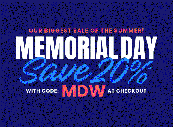 Use Code MDW At Checkout