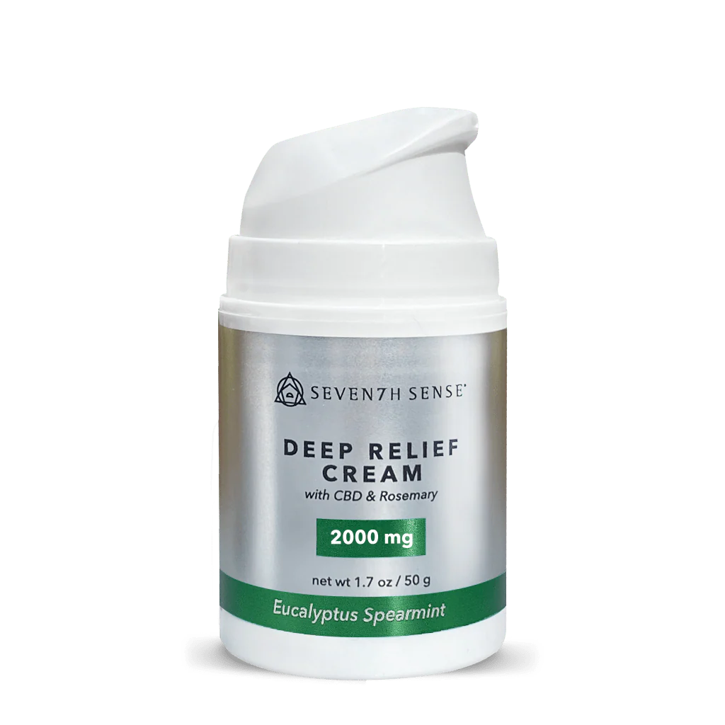 Image of Deep Relief Cream 2000mg Eucalyptus Spearmint