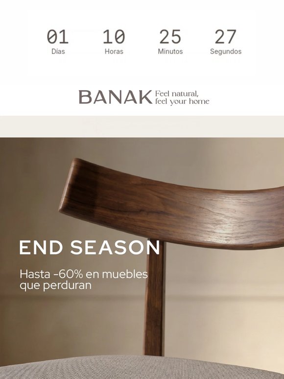 End Season hasta -60%⏳¡Últimas horas!