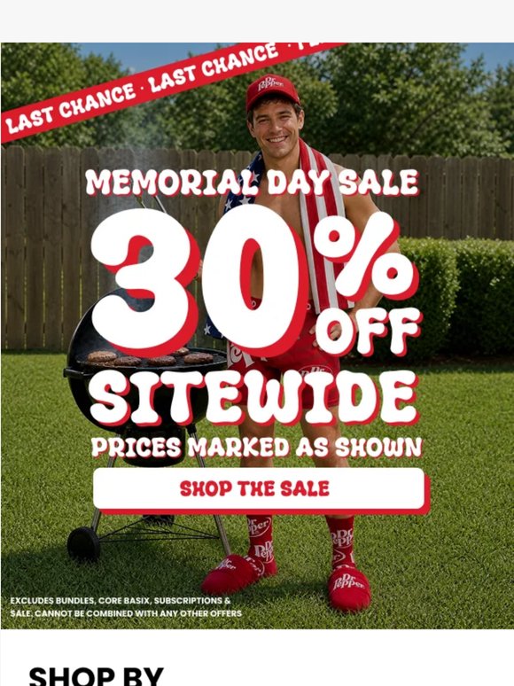 FINAL CHANCE: Take 30% OFF Sitewide