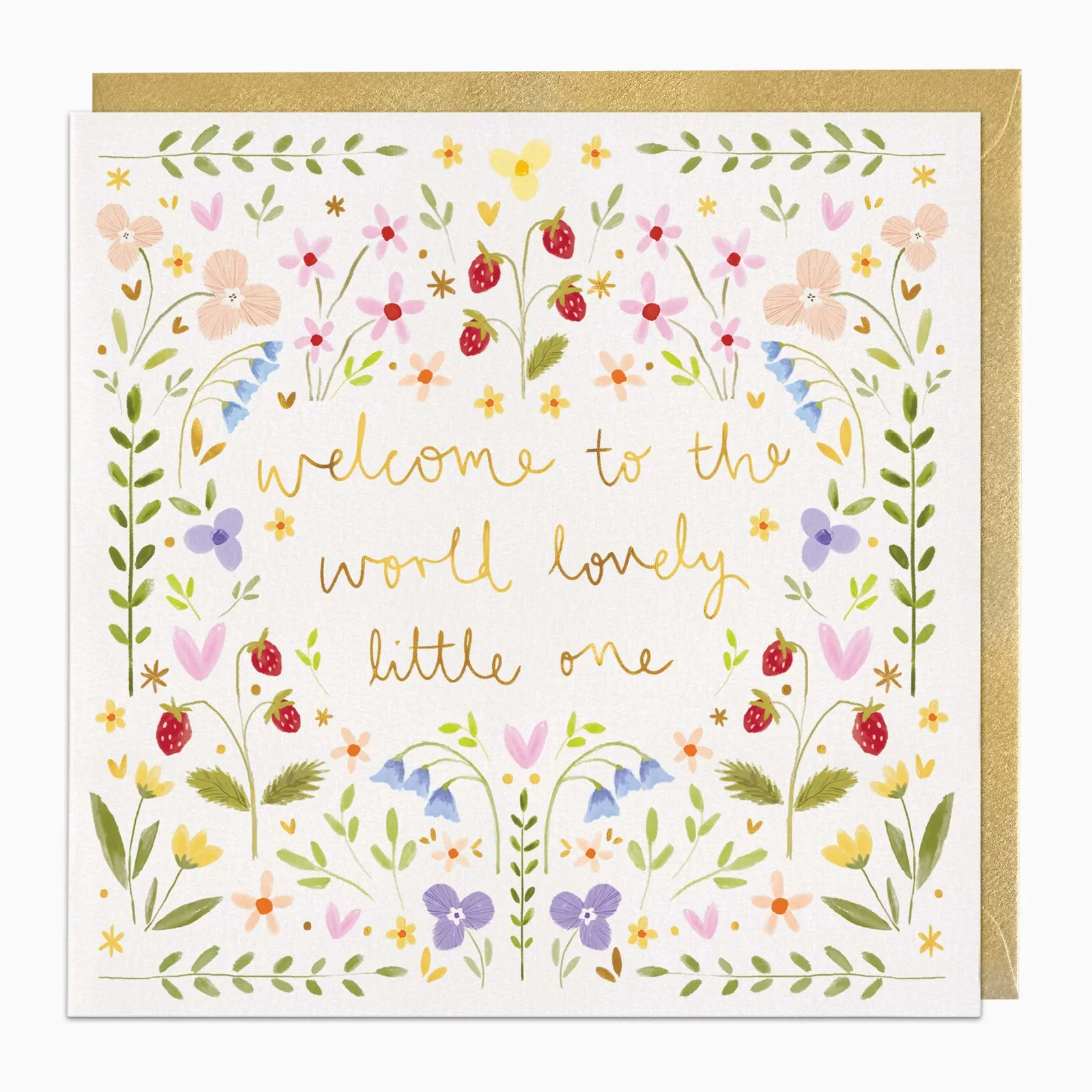 Image of H303 - Welcome to The World New Baby Card