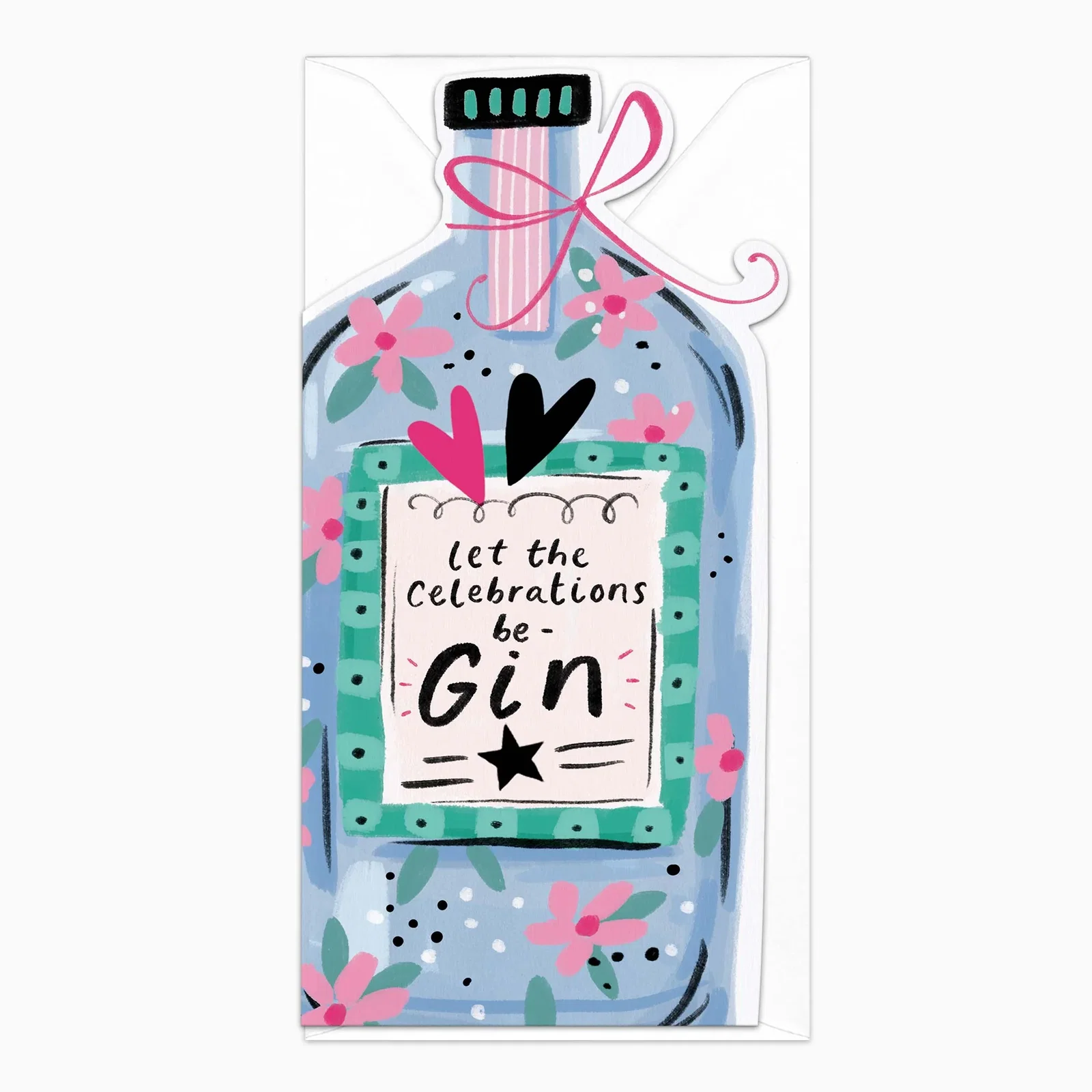 Image of H291 - Celebrations Be-Gin Card