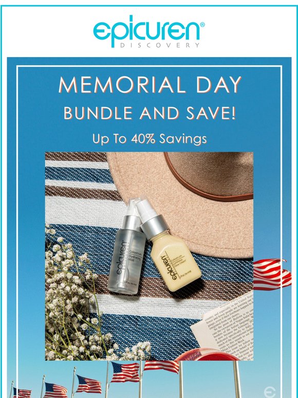 Summer Skincare Starts Here: Happy Memorial Day! 🇺🇸