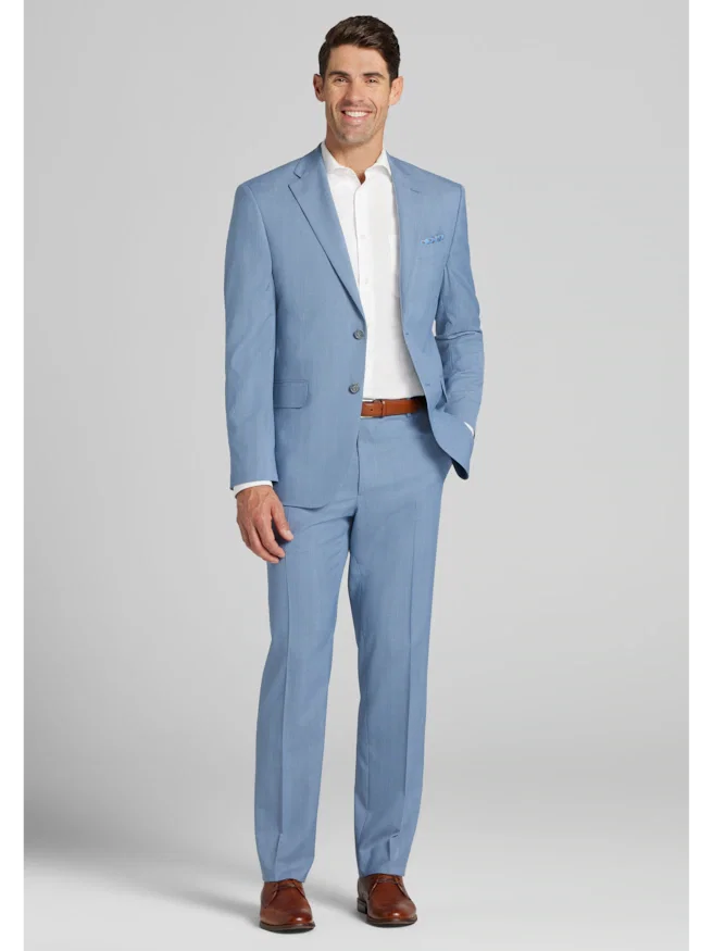 1905 Collection Tailored Fit Check Suit Separate Jacket