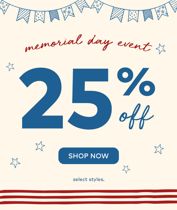 Memorial day sale