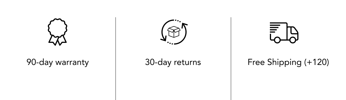 90-day warranty