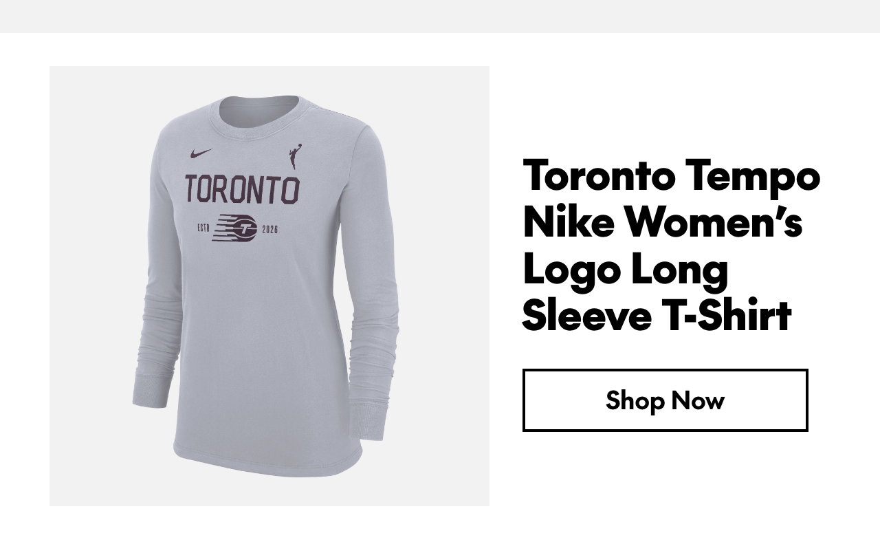 TORONTO TEMPO NIKE WOMEN'S LOGO LONG SLEEVE T-SHIRT