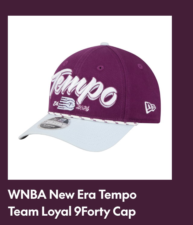 WNBA NEW ERA TEMPO TEAM LOYAL 9FORTY CAP