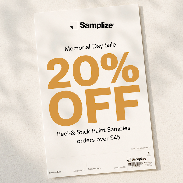 Memorial Day Sale: 20% off orders over $45