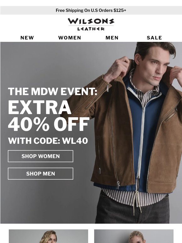 Extra 40% Off Top Leather Styles!